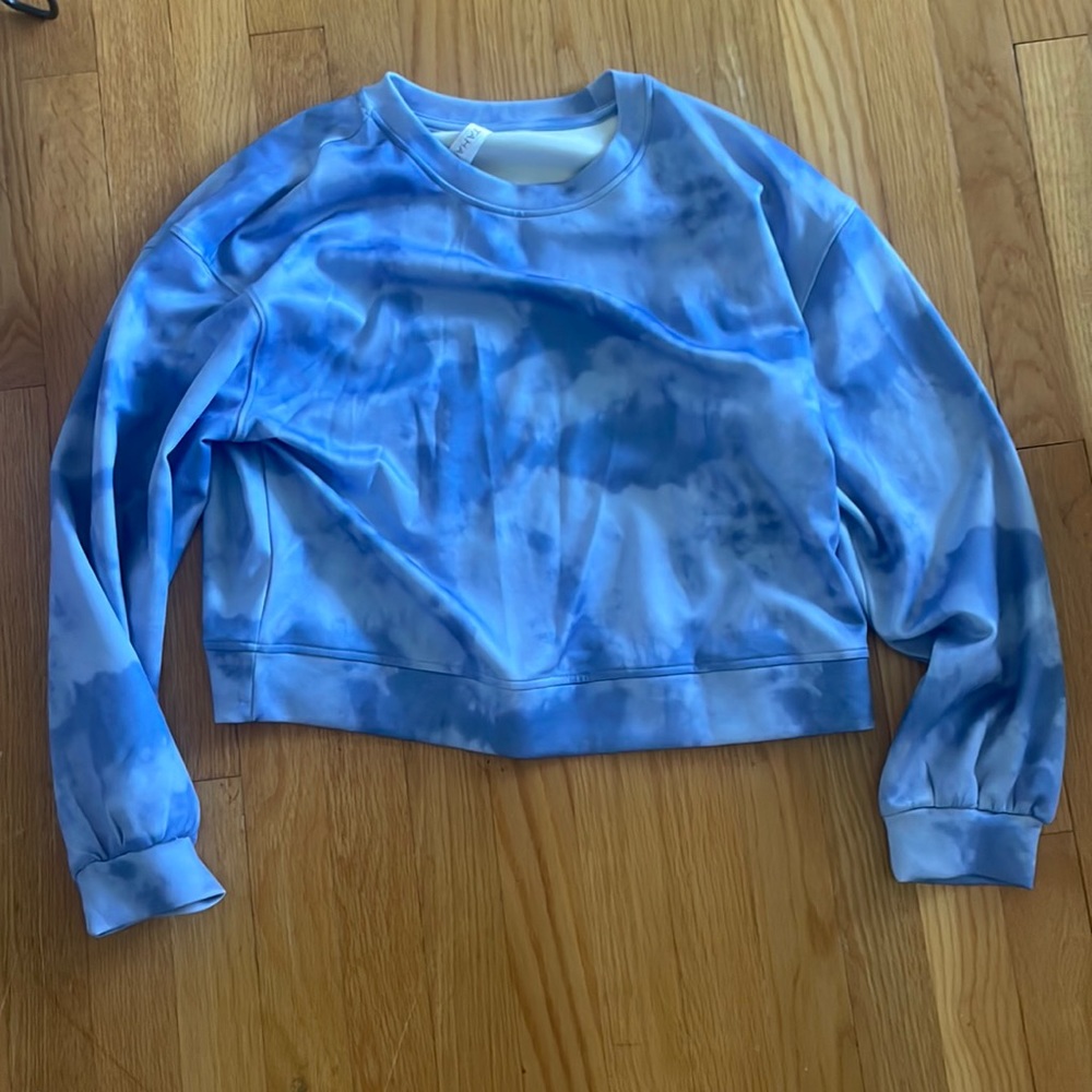 Blue sweatshirt